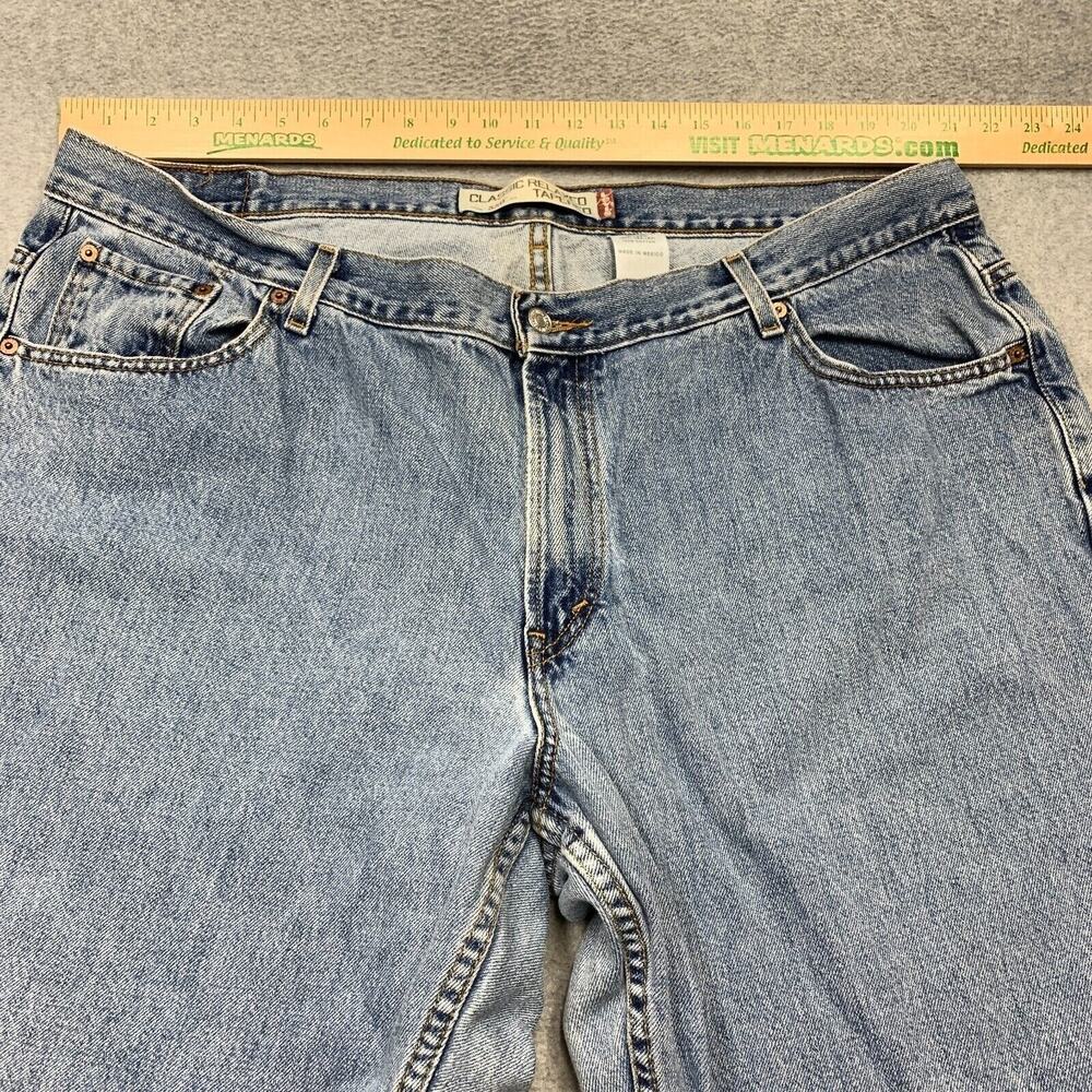 Levi's 550 Classic Relaxed Tapered Jeans Womens 24 Denim Country Cowgirl 90s Y2K - Picture 6 of 9